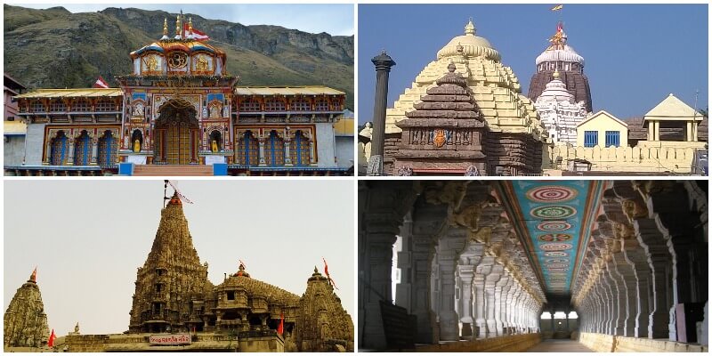 Char Dham Temples Of India