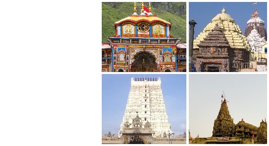 Char Dham Temples Of India