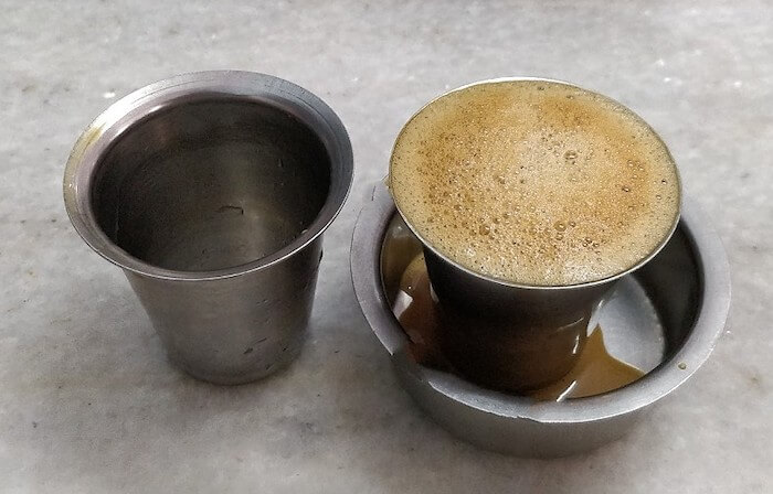 Filter Coffee at Mahalakshmi Tiffin Room