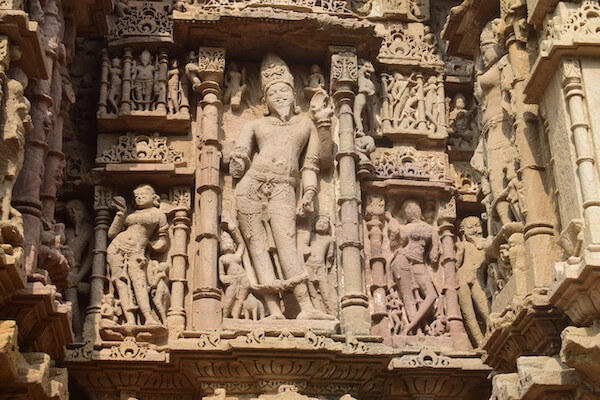 Figure of Agni at Modhera