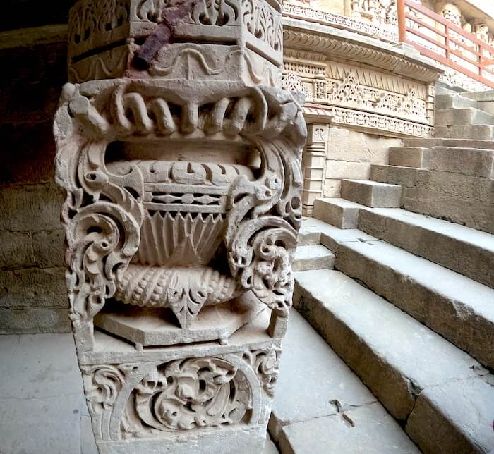 Kalasha Motif on pillar