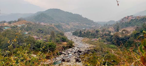 Binwa river behind Baijnath Shiv Mandir