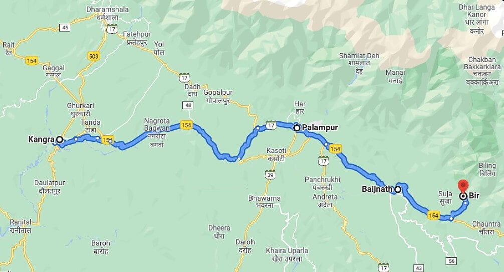 Baijnath Map - Baijnath Himachal Pradesh Map
