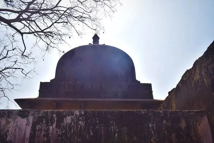 A dome of Moti Mahal