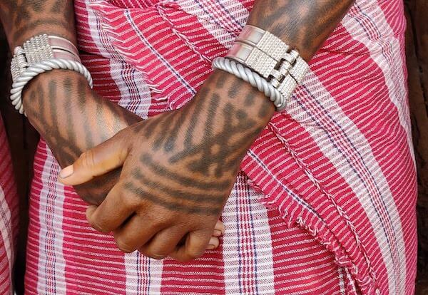 Baiga Tribe Tattoo