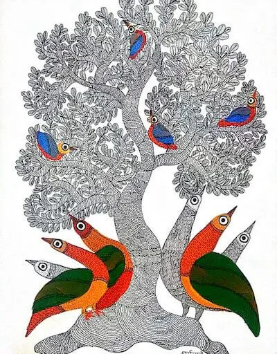 Painting of Smt. Durgabai Vyam