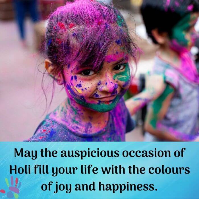 Best Holi Wishes in English with image
