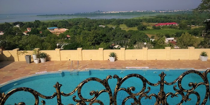 Noor-Us-Sabah Palace - Swimming Pool