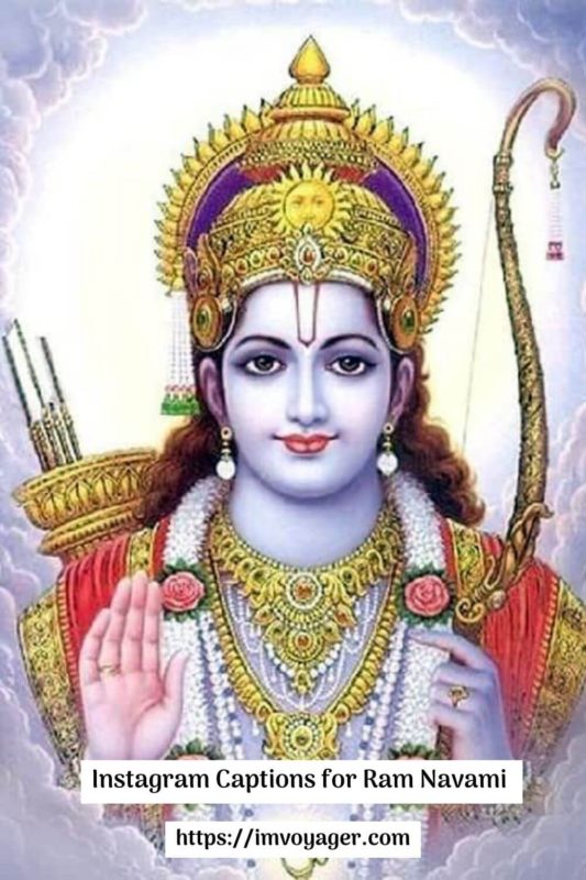 50 Best Instagram Captions For Ram Navami In English & Images