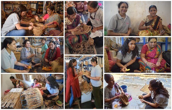 Interaction With The Women Artisans