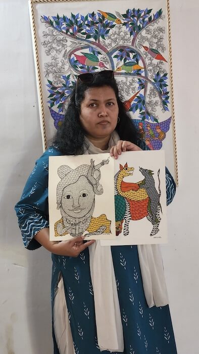 Gond paintings