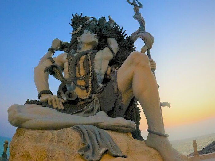 Azhimala Temple Shiva Statue