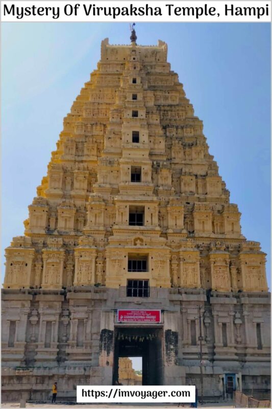 Mystery Of Virupaksha Temple Hampi