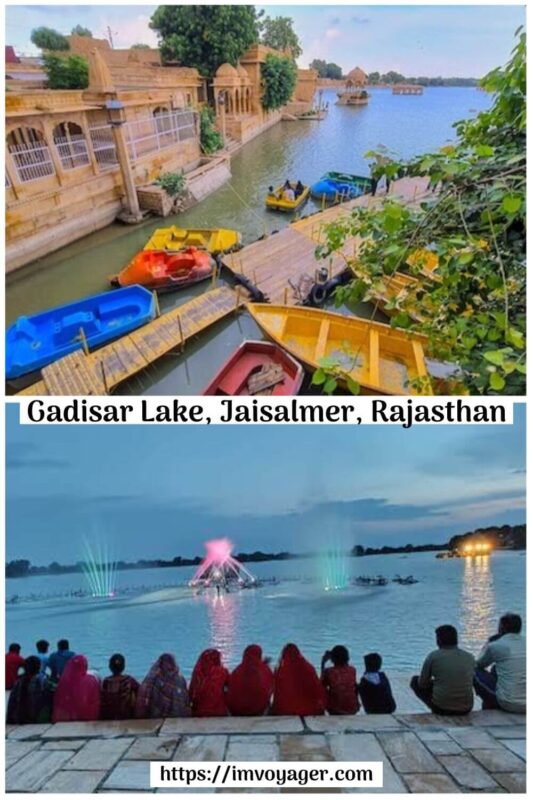 Gadisar Lake Jaisalmer Rajasthan