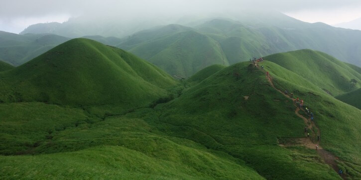 Places to Visit In India In August - Kudremukh