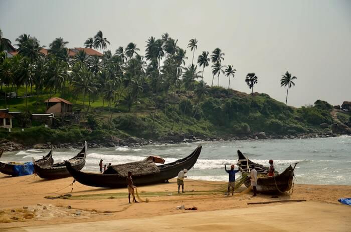 Places to Visit in India in August - Kovalam