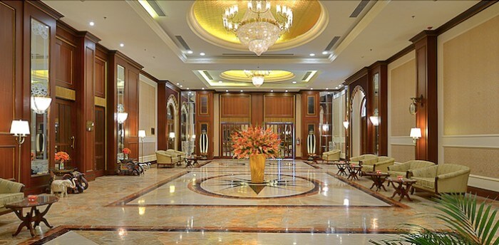 Banquet hall at Hotel Indana Palace Jodhpur
