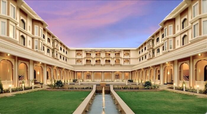 The Courtyard at Indana Palace Jodhpur Rajasthan