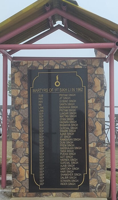 War Memorial in Bomdila