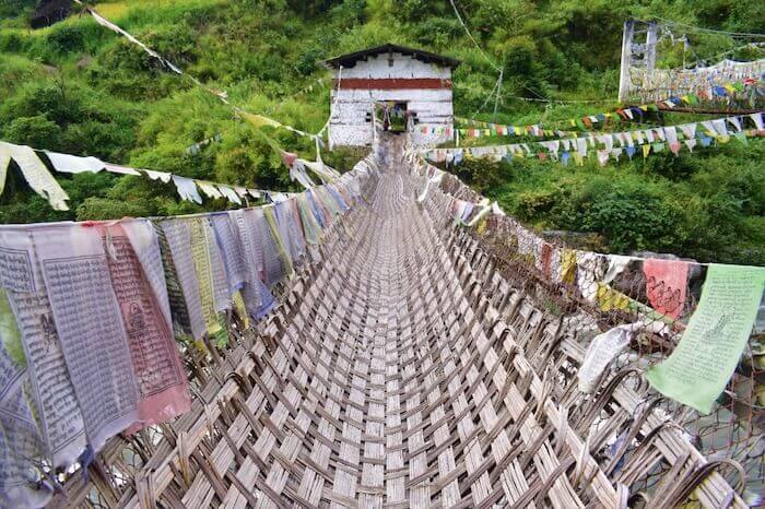 The History of Chakzam Bridge in Tawang District