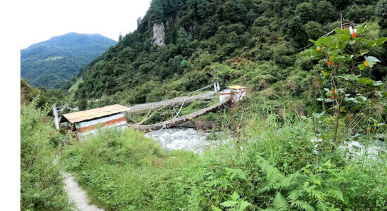 Chagzam Bridge Tawang Arunachal Pradesh