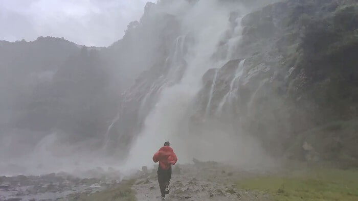 Nuranang Falls Near Tawang Arunachal Pradesh