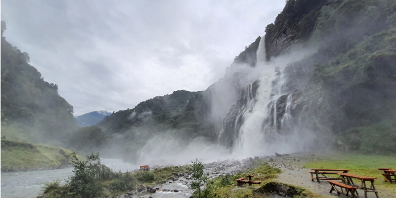 Spectacular Nuranang Falls Near Tawang Arunachal Pradesh