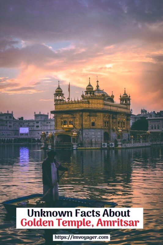 Unknown Facts About Golden Temple Amritsar