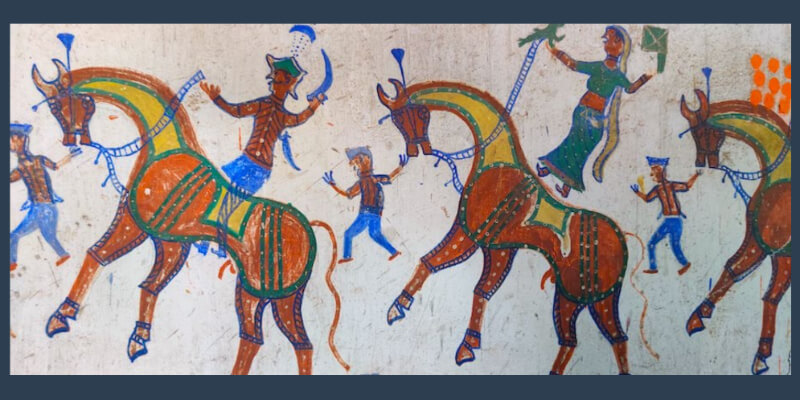 Divine Pithora Paintings Of Gujarat – Famous Indian Folk Art
