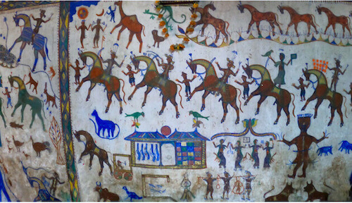 Pithora Wall Paintings