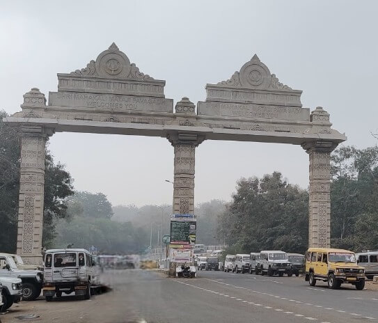 Road to Kalika Mata Temple Pavagadh