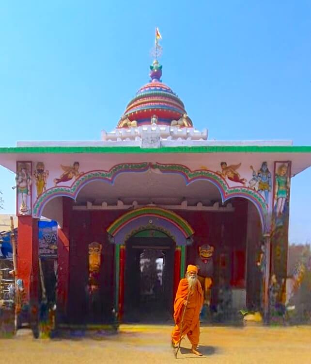 Entrance of Biraja Temple In Odisha