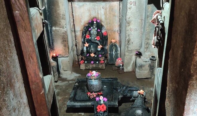 11th Century Patal Veerbhadraswany temple in Angadi