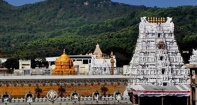 Richest Temples in India - Tirumala Venkateswara Temple, Andhra Pradesh