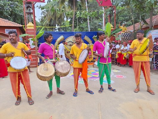 Tamate and Nagari performance at Janapada Loka Ramanagara