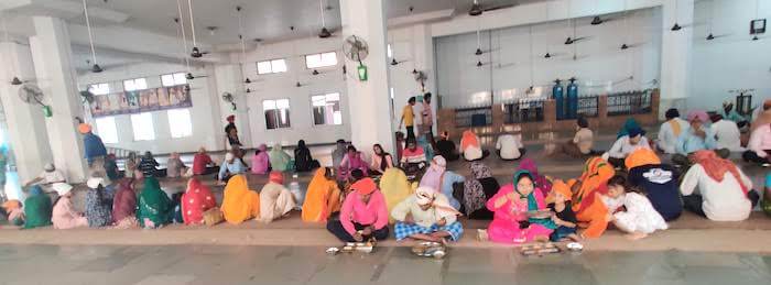 Langar at Gurudwara Sri Keshgarh Sahib