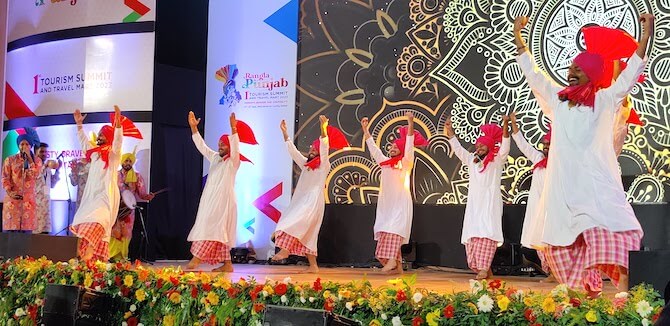 Luddi dance Cultural Programme At Punjab Tourism Summit and Travel Mart