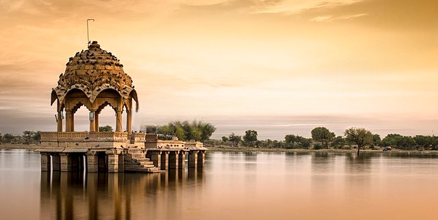 Rajasthan Monuments - Gadisar Lake Jaisalmer