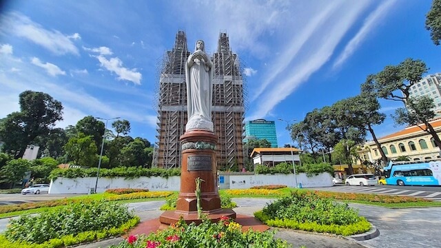 Notre Dame Cathedral In Ho Chi Minh City