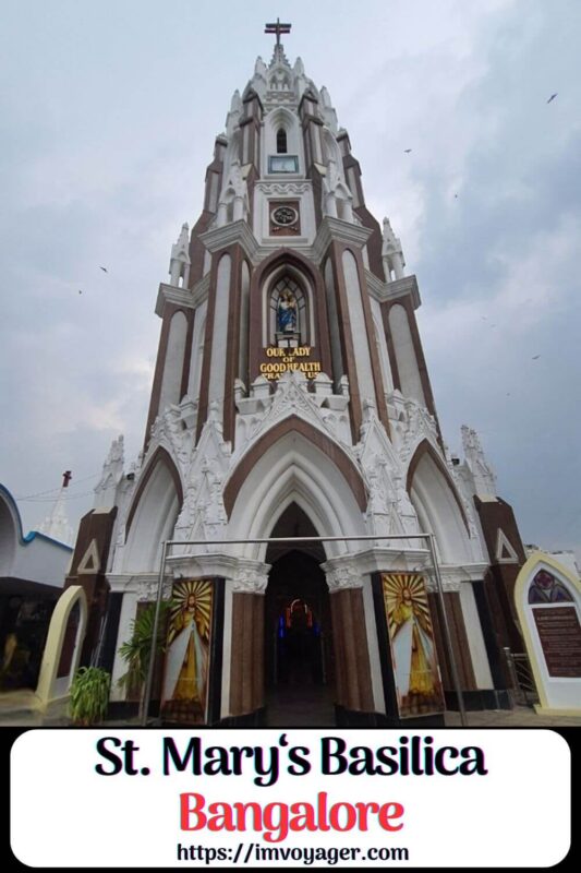 Famous St Marys Basilica Bangalore 