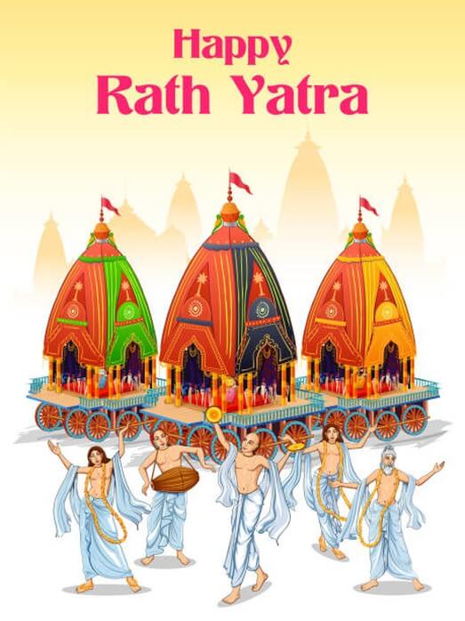 Rath Yatra Wishes Images