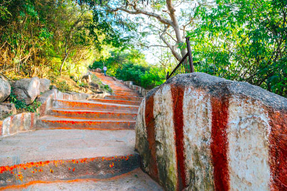 Chamundi Temple Steps