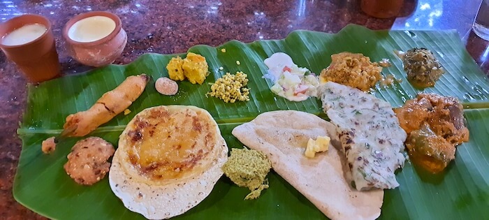 Food at Kamat Lokaruchi Vegetarian Restaurant, Ramanagara 