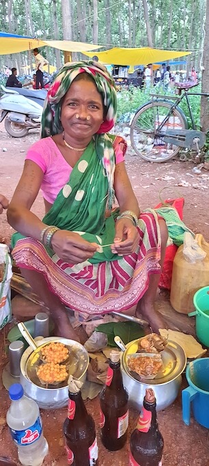 Tribals At The Tribal Market