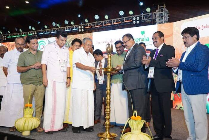 Chief Minister Shri Pinarayi Vijayan lights the lamp - KTM 2024