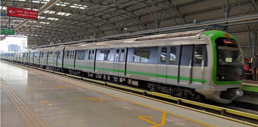 Places To Visit In Bangalore Metro - Metro Green Line Bangalore