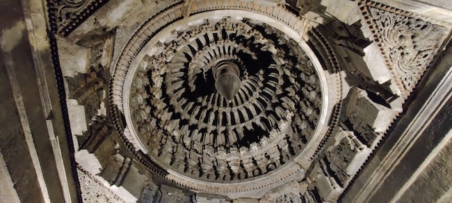 Ceiling Of Chennakeshava Temple Somanathapura