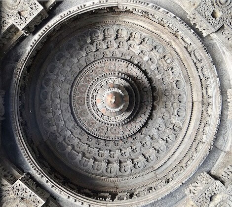 Ceiling Of Chennakeshava Temple Somanathapura