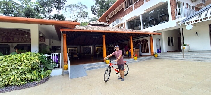 Cycling at Regenta Resort Sakleshpur