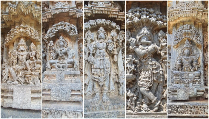 Gods and Goddesses at Somanathapura